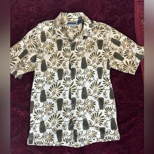 Vintage Generra Men's Tiki Shirt XXL